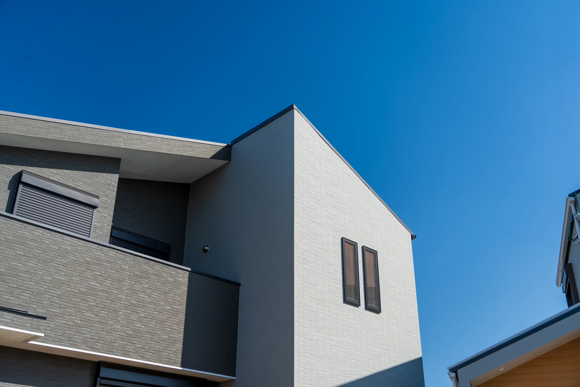 建物の上部の景色
