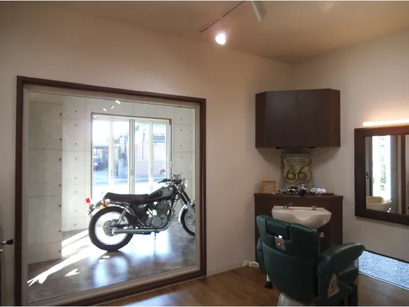 ビルトインガレージやスキップフロアの住まいのイメージ