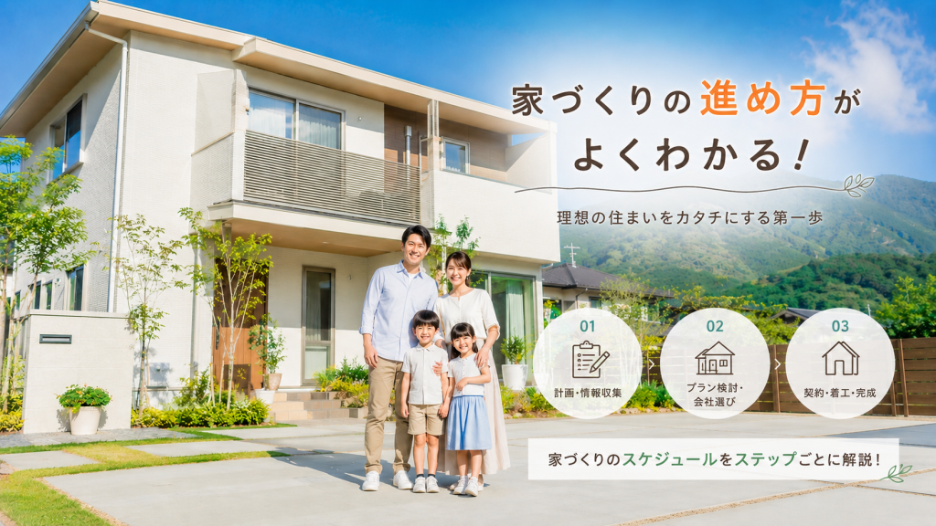 【2026年最新版】延岡市で家づくりの流れを完全解説｜後悔しないスケジュールと進め方 　家づくりの第1歩を踏みだそう‼