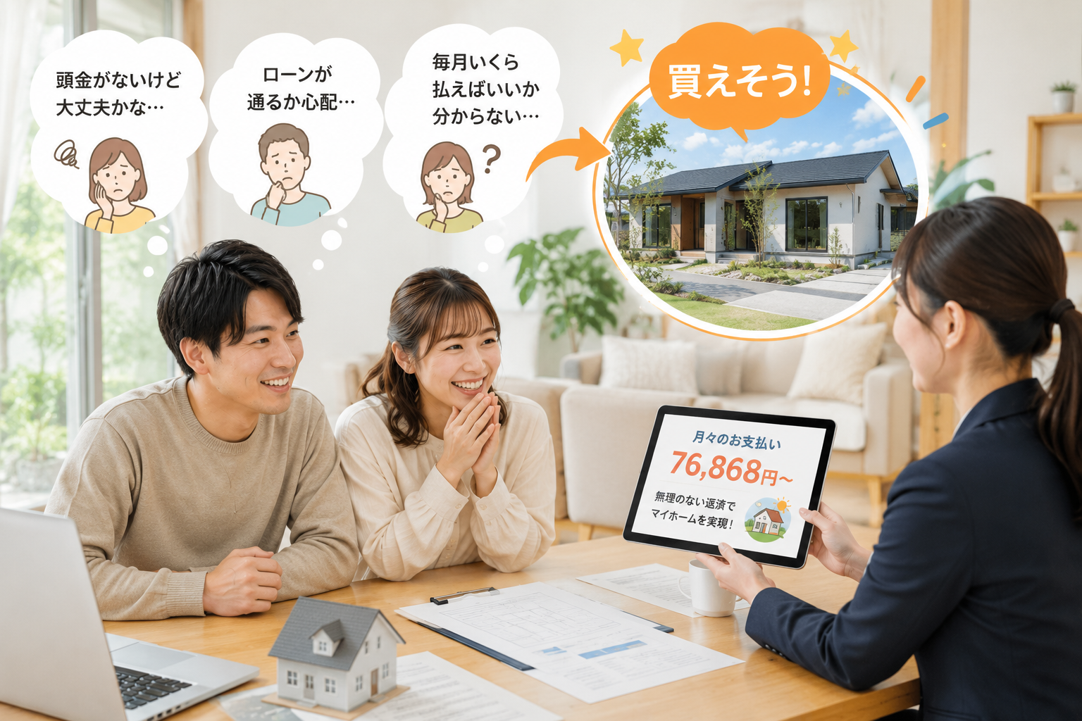 「まだ検討中」でも大歓迎です。