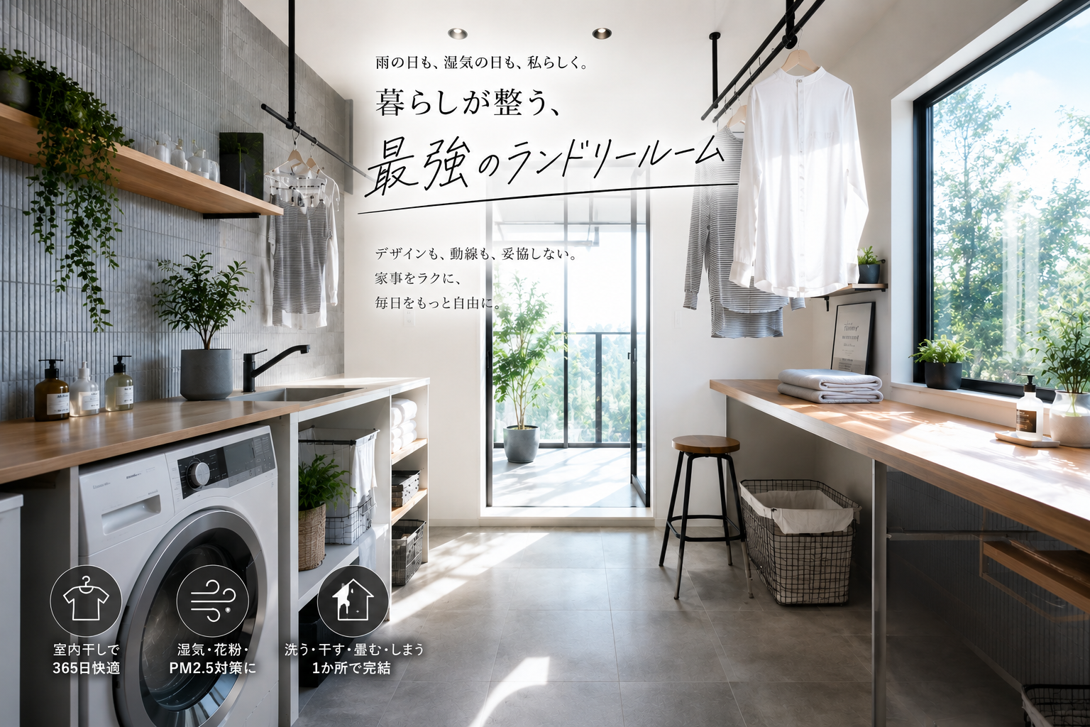 梅雨の延岡・日向で輝く「最強のランドリールーム」完全ガイド