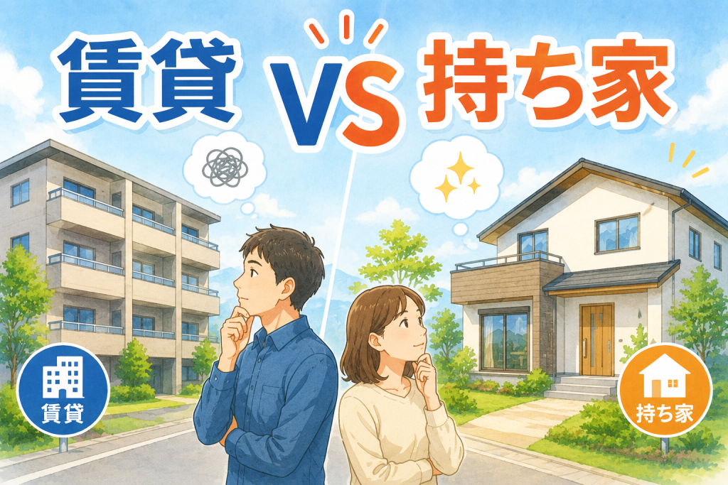 【2026年最新版】賃貸vs持ち家、延岡市で資産となる家づくりを選ぶべき理由｜後悔しない完全解説