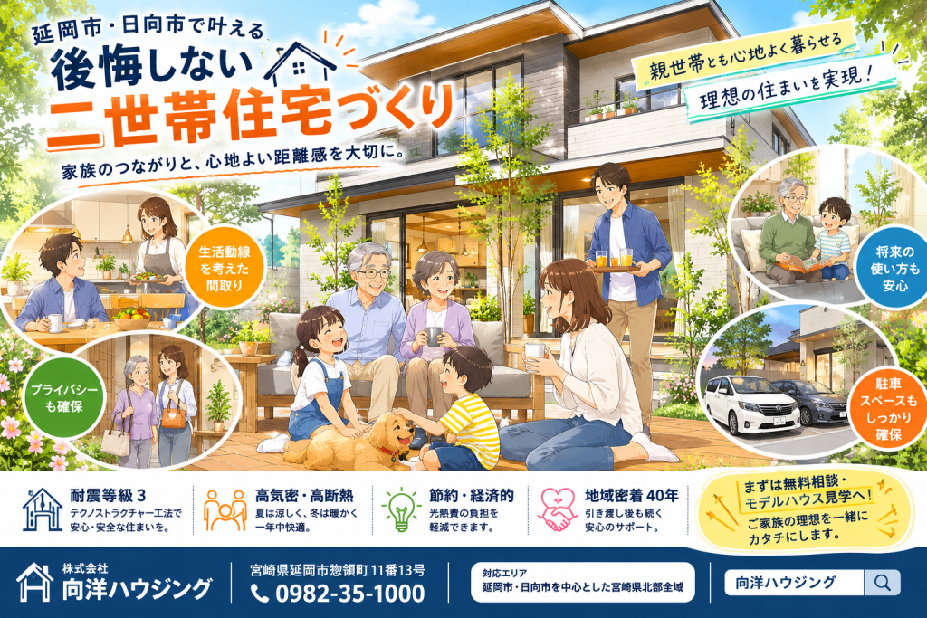 親と同居することになったけれど、どんな間取りにすればいいのだろう