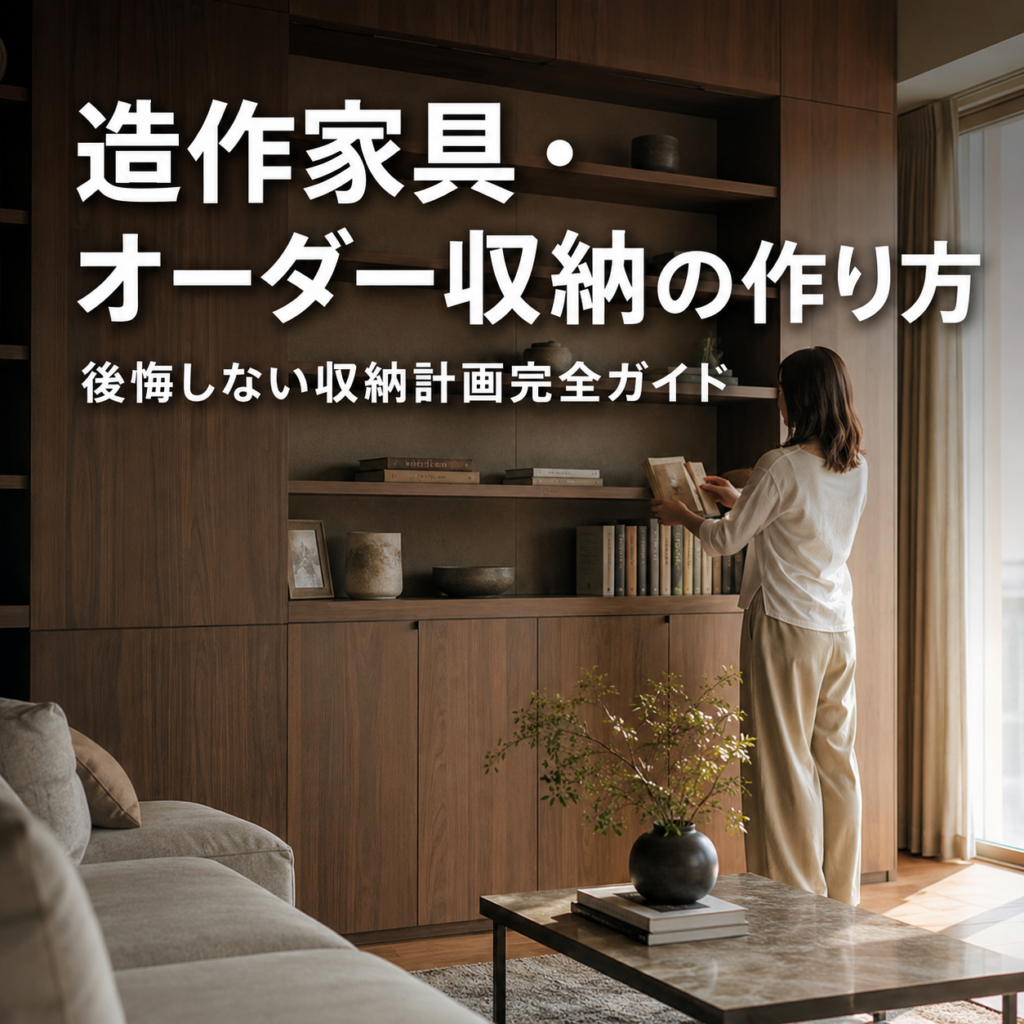 【2026年最新版】延岡市で叶える造作家具・オーダー収納完全ガイド｜後悔しない収納計画の考え方