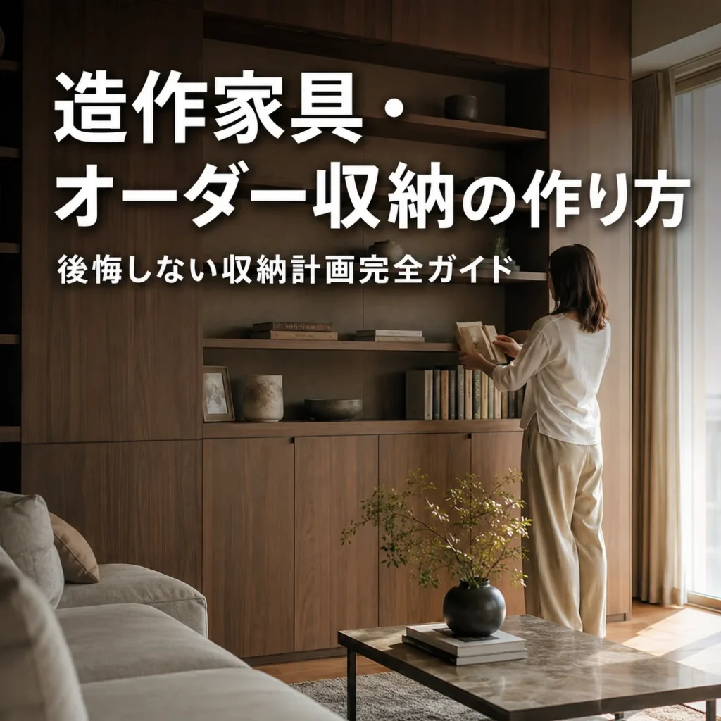 【2026年最新版】延岡市で叶える造作家具・オーダー収納完全ガイド｜後悔しない収納計画の考え方