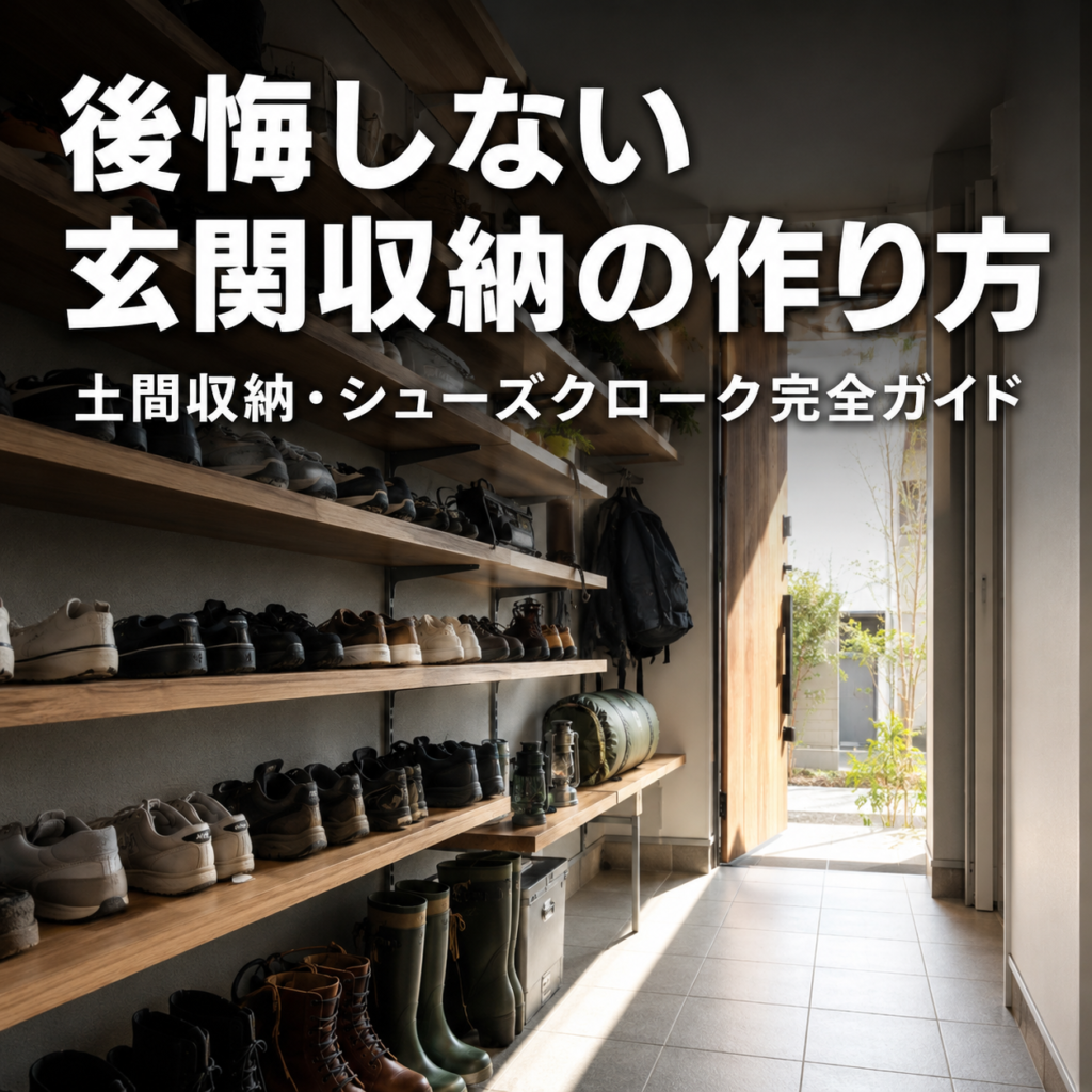 【2026年最新版】延岡市で叶える玄関収納の作り方完全ガイド｜後悔しない土間収納・シューズクロークの計画術