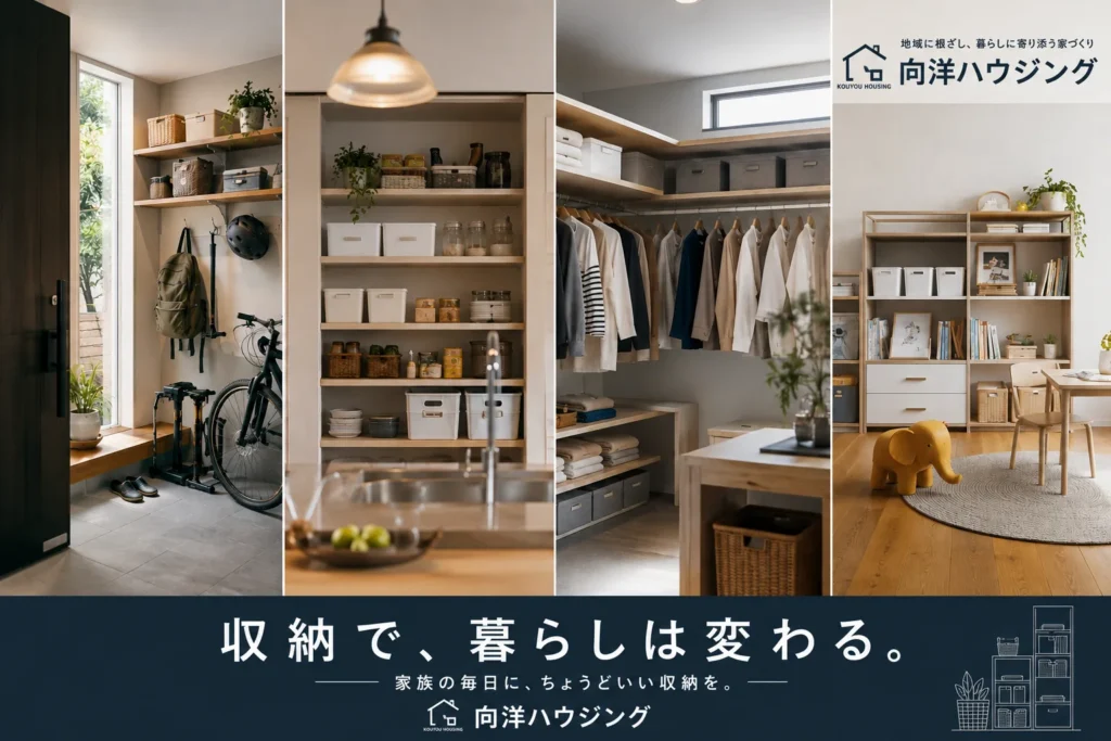 【2026年最新版】延岡市で後悔しない収納力のある注文住宅の作り方｜片付く家の間取り完全解説