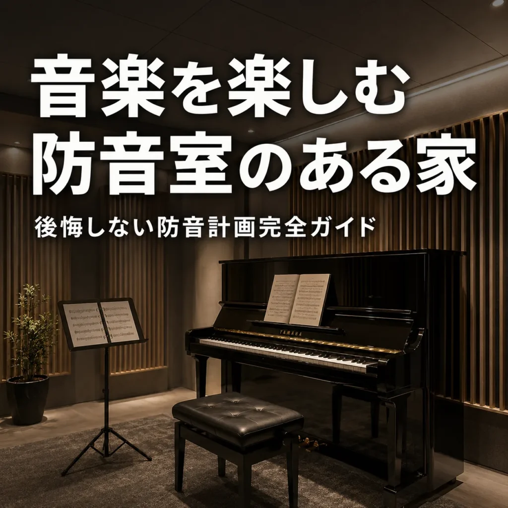 【2026年最新版】延岡市で叶える防音室のある家完全ガイド｜後悔しない音楽を楽しむ防音計画