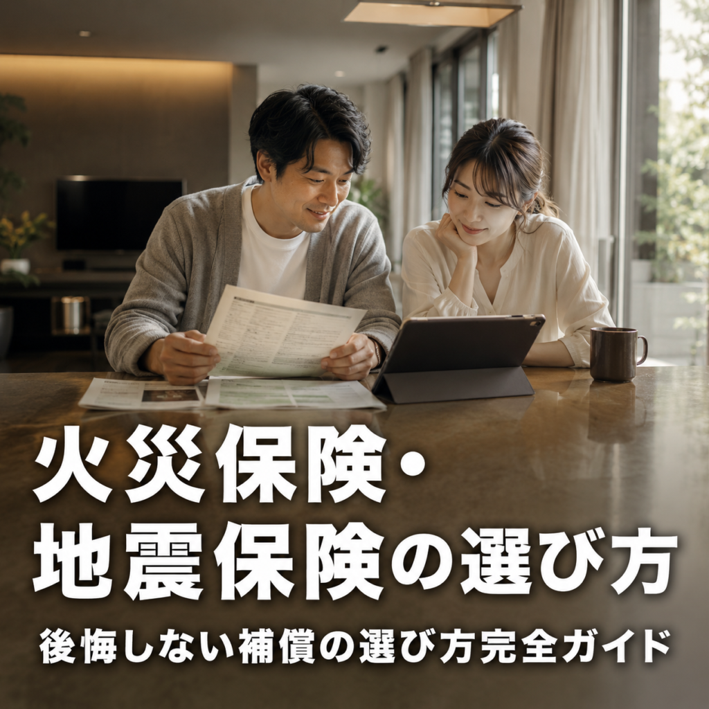 【2026年最新版】延岡市の火災保険・地震保険選び完全ガイド｜後悔しない補償の考え方