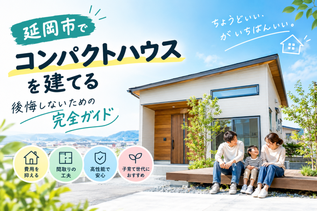 【2026年最新版】延岡市でコンパクトハウスを建てて後悔しない完全ガイド｜費用・間取り・工法を徹底解説