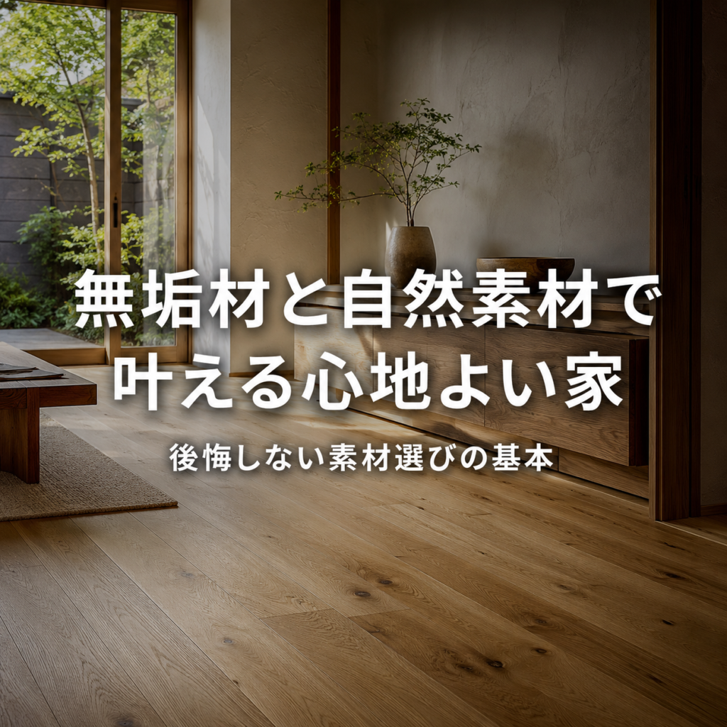 【2026年最新版】延岡市で叶える無垢材・自然素材の家づくり｜後悔しない素材選びの基本