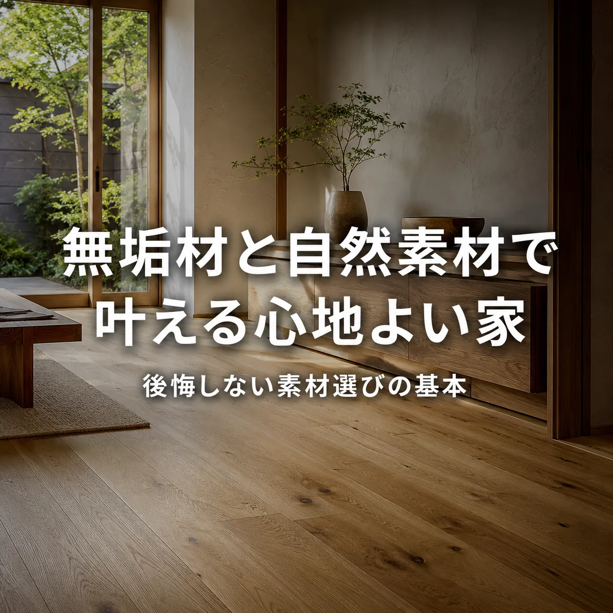 【2026年最新版】延岡市で叶える無垢材・自然素材の家づくり｜後悔しない素材選びの基本