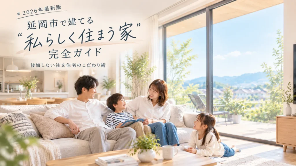 【2026年最新版】延岡市で建てる”私らしく住まう家”完全ガイド｜後悔しない注文住宅のこだわり術