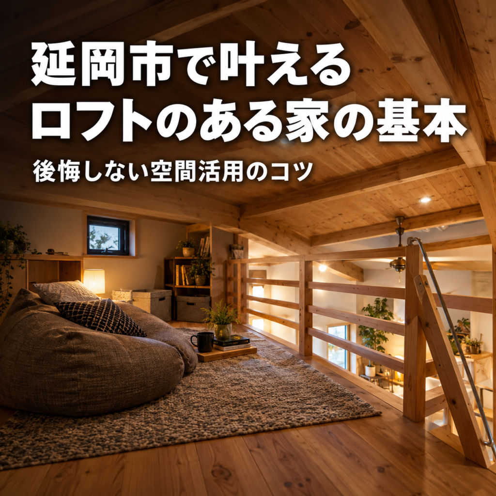 【2026年最新版】延岡市で叶えるロフトのある家の基本｜後悔しない空間活用のコツ
